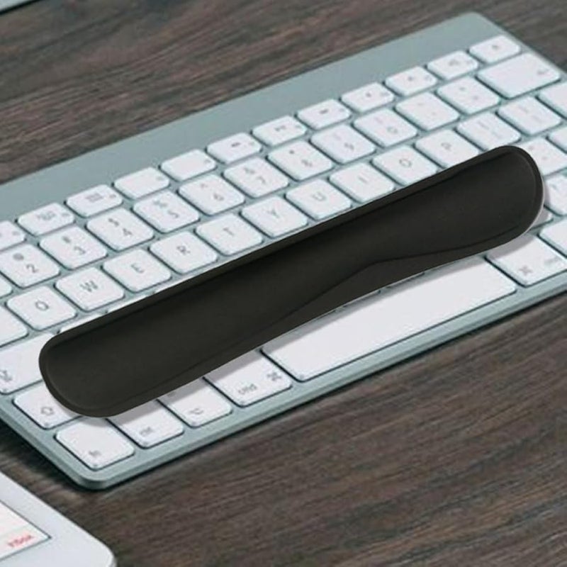 Veemoon Memory Foam Ergonomic Keyboard Wrist Rest Pad Support For Computer Use Black - Image 3
